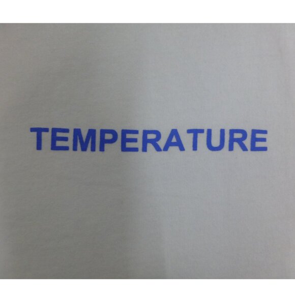 Off-White Fire Tape Line Do Not Cross White T-Shirt - Picture 7 of 12